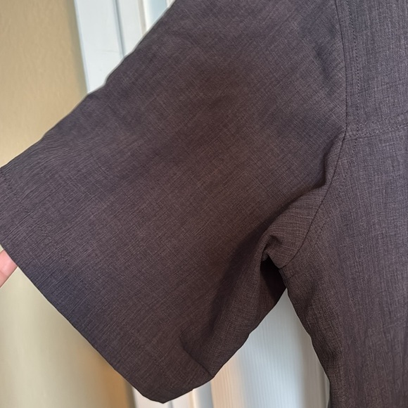 Orvis men’s dark gray short sleeve button down shirt size XL - Picture 5 of 8